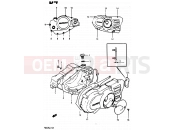 SUZUKI RG125A / RG125B J (1988) Gamma 3 - CRANKCASE COVER