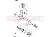 SUZUKI RG125A / RG125B J (1988) Gamma 4 - CRANKSHAFT