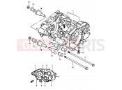 SUZUKI RG50 D (1983) Gamma 2 - CRANKCASE
