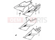 SUZUKI RG50 D (1983) Gamma 31 - FRAME COVER (MODEL D/E/F/G)