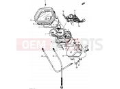 SUZUKI RG50 E (1984) Gamma 17 - SPEEDOMETER - TACHOMETER