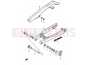 SUZUKI RG50 E (1984) Gamma 46 - REAR SWINGING ARM