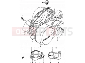 SUZUKI RG50 K (1989) Gamma 3 - CRANKCASE COVER