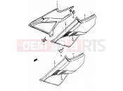 SUZUKI RG50 K (1989) Gamma 31B - FRAME COVER (MODEL K)