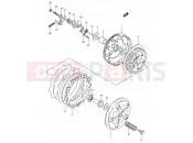 SUZUKI RG80 M (1991) Gamma 12 - CLUTCH