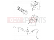 SUZUKI RG80 M (1991) Gamma 37 - RIGHT HANDLE SWITCH