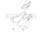 SUZUKI RG80 M (1991) Gamma 31B - FRAME COVER (MODEL M)