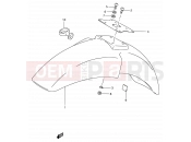 SUZUKI RG80 M (1991) Gamma 34 - FRONT FENDER