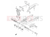 SUZUKI RG80 M (1991) Gamma 42 - REAR SWINGING ARM