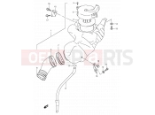 SUZUKI RG80C H (1987) Gamma 7 - AIR CLEANER