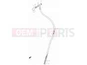 SUZUKI RG80C H (1987) Gamma 40 - FRONT BRAKE HOSE