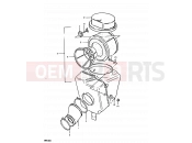 SUZUKI RM100 N (1992) 6 - AIR CLEANER