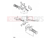 SUZUKI RM100 N (1992) 28 - HANDLE GRIP - LEVER (RM100N)