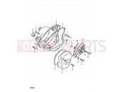 SUZUKI RM100 T (1996) 3 - CRANKCASE COVER