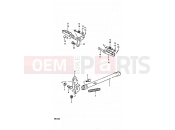 SUZUKI RM100 X (1999) 15 - STAND - FOOTREST