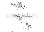 SUZUKI RM100 X (1999) 29 - HANDLE GRIP - LEVER (RM100T)