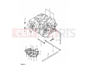SUZUKI RM125 D (1983) 2 - CRANKCASE