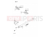 SUZUKI RM125 K (1989) (E02,E04,E24) 17 - STAND - FOOTREST
