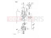 SUZUKI RM125 L (1990) (E02,E04,E24) 6 - CARBURETOR