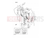 SUZUKI RM125 L (1990) (E02,E04,E24) 9 - RADIATOR (MODEL K/L)