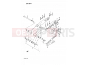 SUZUKI RM125 L (1990) (E02,E04,E24) 31A - REAR SWINGING ARM (MODEL L)