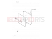 SUZUKI RM125 L (1990) (E02,E04,E24) 38 - FRONT NUMBER PLATE