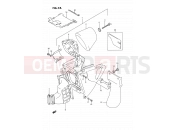SUZUKI RM125 P (1993) (E02,E04,E24) 7A - AIR CLEANER (MODEL P/R/S)