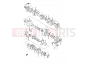 SUZUKI RM125 P (1993) (E02,E04,E24) 11 - TRANSMISSION