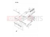 SUZUKI RM125 P (1993) (E02,E04,E24) 30A - REAR SWINGING ARM (MODEL P/R/S)