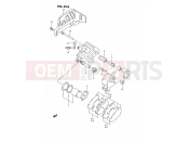 SUZUKI RM125 P (1993) (E02,E04,E24) 35A - REAR CALIPER (MODEL P/R)
