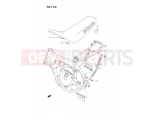 SUZUKI RM125 R (1994) (E02,E04,E24) 16A - FRAME - SEAT (MODEL R/S)