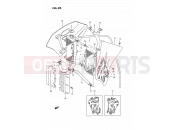 SUZUKI RM125 S (1995) (E02,E04,E24) 9A - RADIATOR (MODEL R/S)