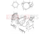 SUZUKI RM125 K1 (2001) (E02,E04,E24) 4 - CRANKCASE COVER-WATER PUMP