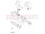 SUZUKI RM125 K1 (2001) (E02,E04,E24) 5 - CRANKSHAFT
