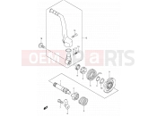 SUZUKI RM125 K1 (2001) (E02,E04,E24) 13 - KICK STARTER