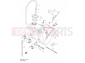 SUZUKI RM125 K1 (2001) (E02,E04,E24) 19 - FUEL TANK
