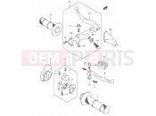 SUZUKI RM125 K1 (2001) (E02,E04,E24) 24 - HANDLE LEVER