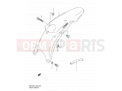 SUZUKI RM125 K1 (2001) (E02,E04,E24) 25 - REAR FENDER