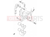 SUZUKI RM125 K1 (2001) (E02,E04,E24) 31 - FRONT CALIPER