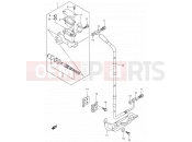 SUZUKI RM125 K1 (2001) (E02,E04,E24) 32 - FRONT MASTER CYLINDER