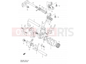 SUZUKI RM125 K2 (2002) (E02,E04,E24) 12 - GEAR SHIFTING
