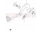 SUZUKI RM125 K2 (2002) (E02,E04,E24) 18 - REAR BRAKE