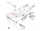 SUZUKI RM125 K2 (2002) (E02,E04,E24) 33 - REAR SWINGINGARM