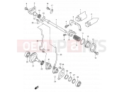 SUZUKI RM125 K2 (2002) (E03,E28,E33) 2 - EXHAUST VALVE (MODEL K1/K2)