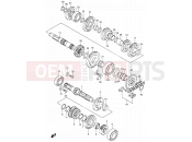 SUZUKI RM125 K2 (2002) (E03,E28,E33) 11 - TRANSMISSION (MODEL K1/K2/K3)