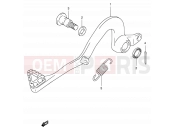 SUZUKI RM125 K2 (2002) (E03,E28,E33) 18 - REAR BRAKE (MODEL K1/K2)