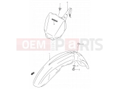 SUZUKI RM125 K3 (2003) (E03,E28,E33) 22 - FRONT FENDER (MODEL K1/K2/K3)