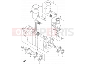 SUZUKI RM125 K4 (2004) (E03,E28,E33) 5 - CRANKSHAFT