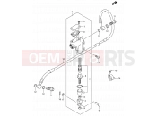 SUZUKI RM125 K4 (2004) (E03,E28,E33) 38B - REAR MASTER CYLINDER (MODEL K4)