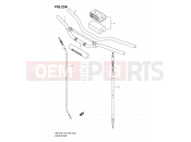 SUZUKI RM125 K5 (2005) (E03,E28,E33) 23A - HANDLEBAR (MODEL K5/K6)
